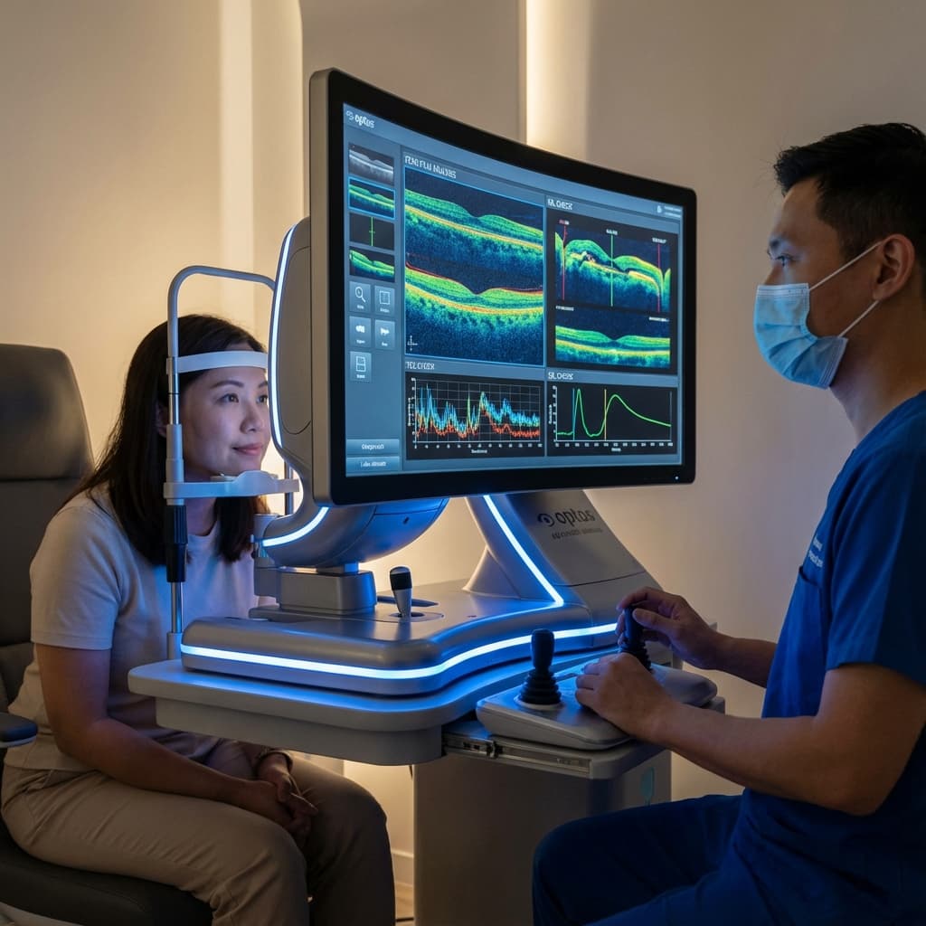 눈물막·렌즈 체크