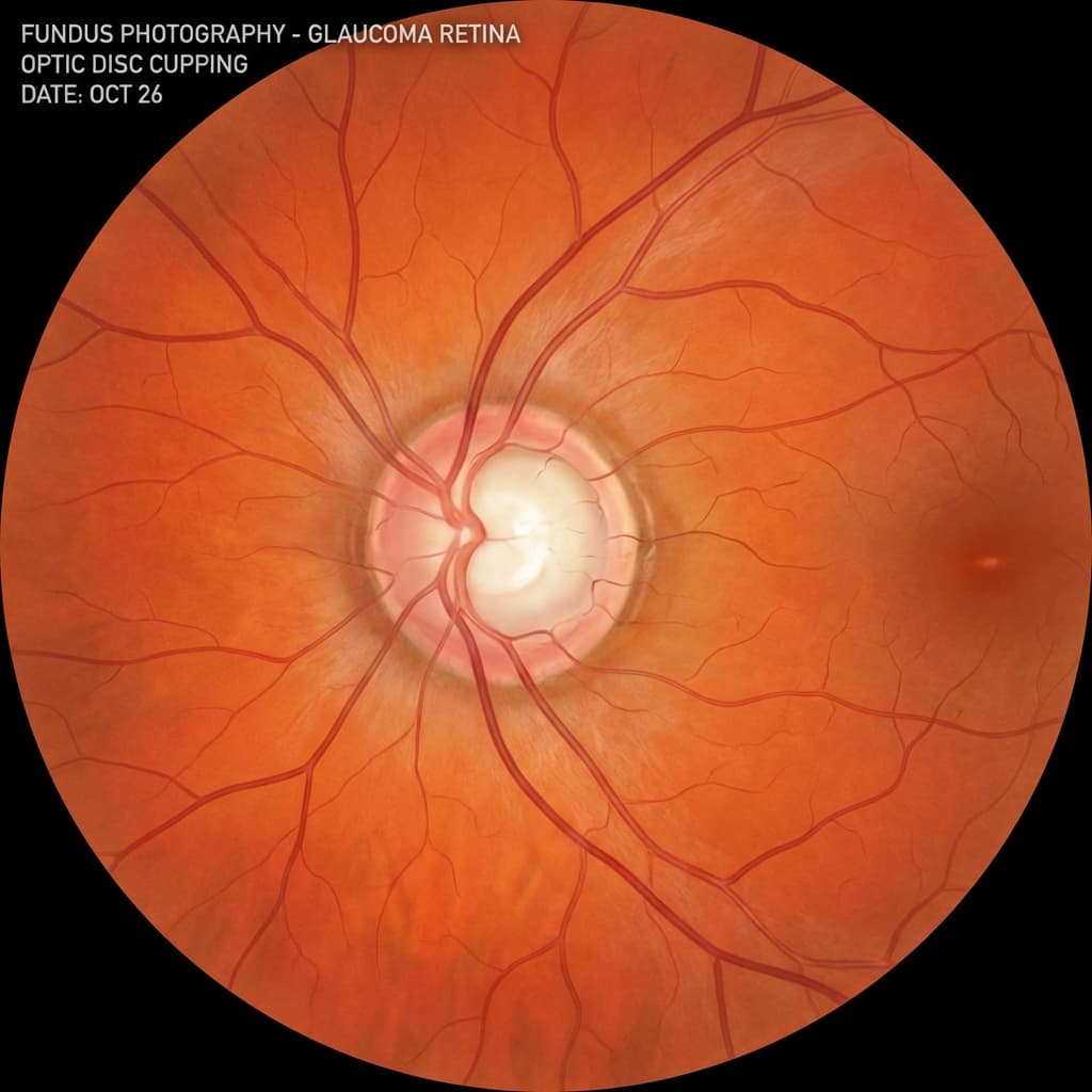 녹내장 안구 시신경