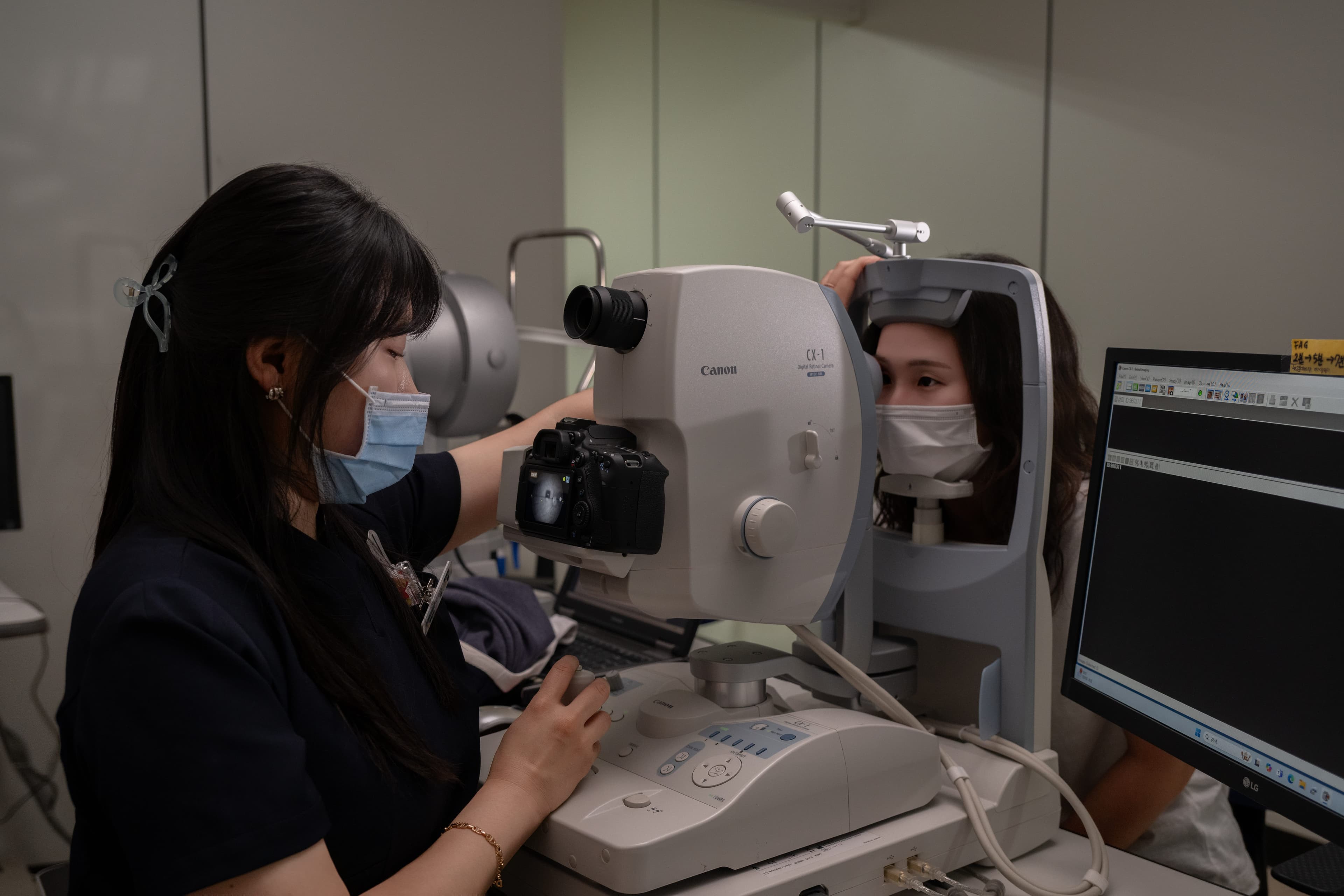 안저 정밀 촬영