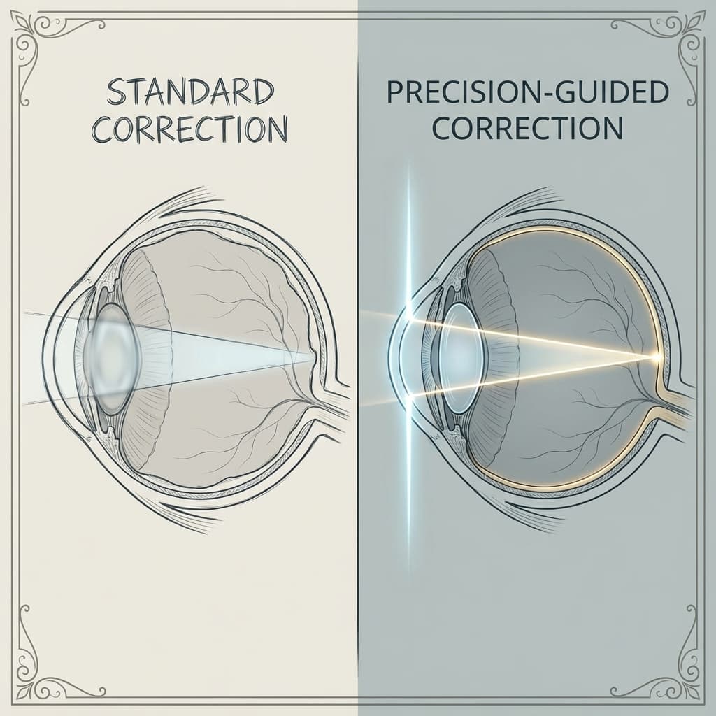 일반 교정 vs 정밀 교정 비교