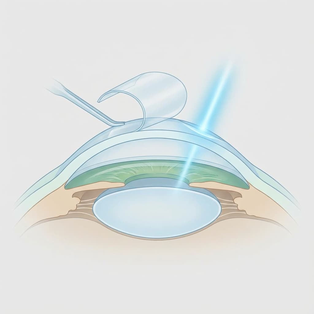 라섹 수술 원리